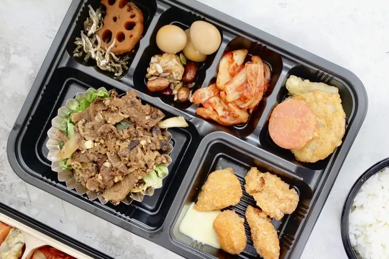 런치바스켓 단체도시락 실제 사진
