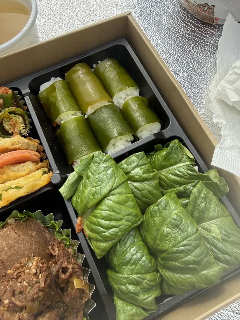 런치바스켓 단체도시락 실제 사진