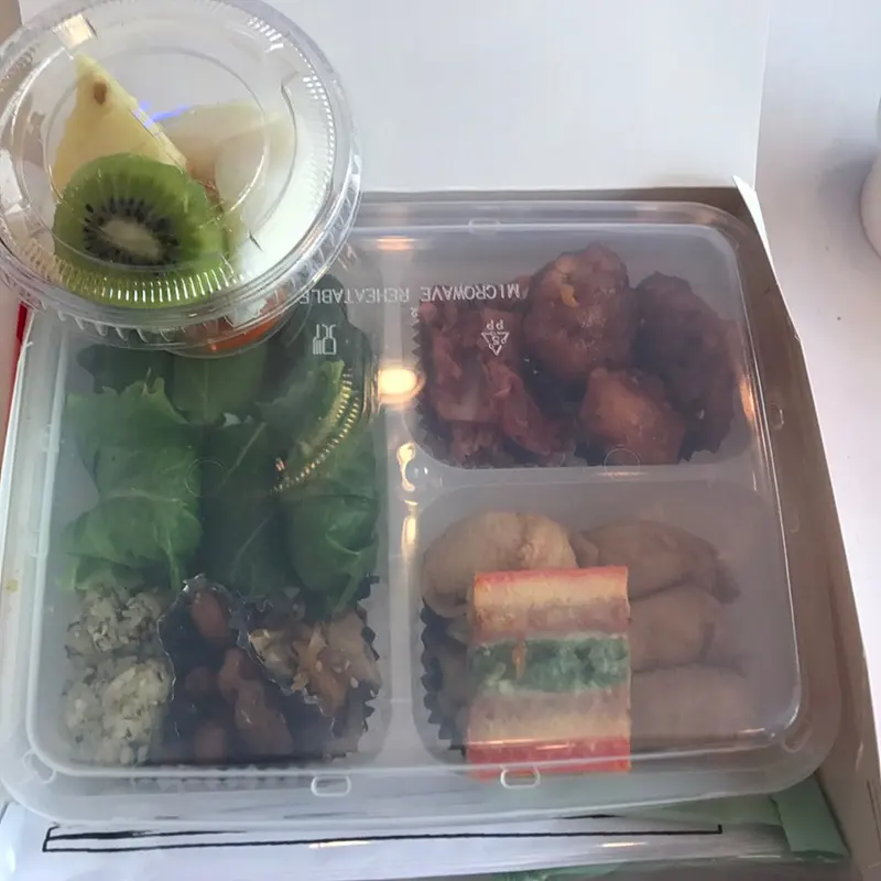 런치바스켓 단체도시락 실제 사진