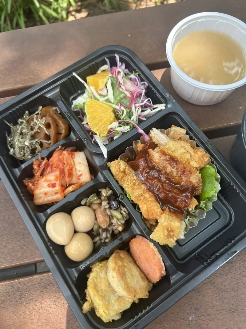런치바스켓 단체도시락 실제 사진