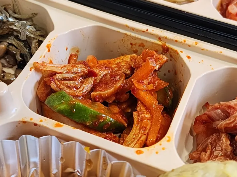 런치바스켓 단체도시락 실제 사진