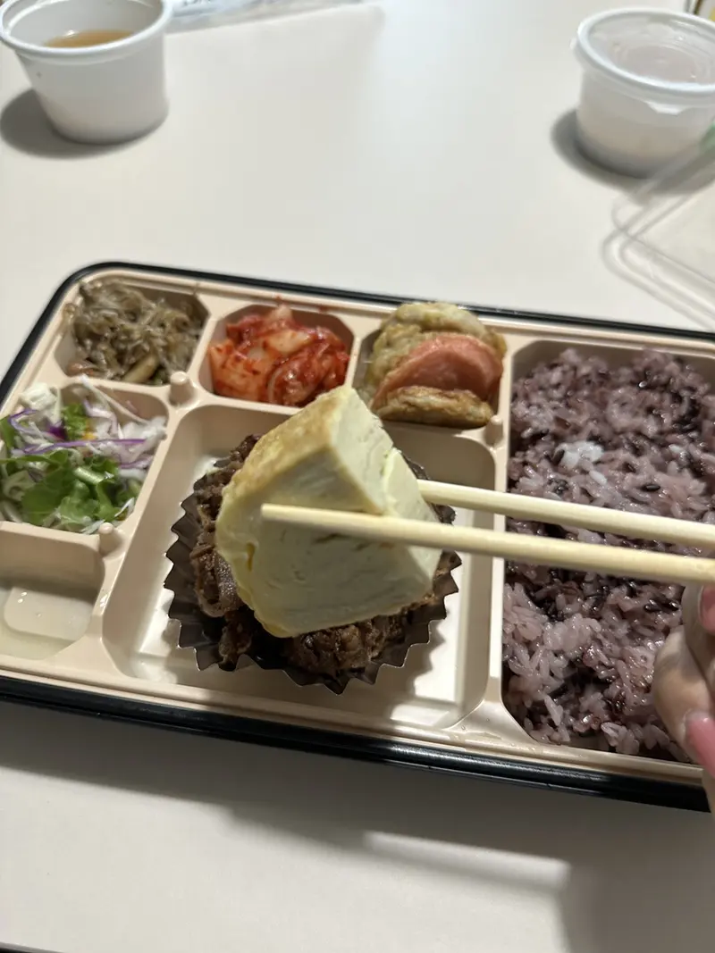 런치바스켓 단체도시락 실제 사진