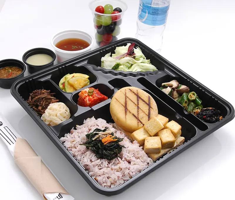 런치바스켓 단체도시락 실제 사진