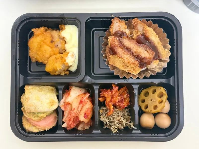 런치바스켓 단체도시락 실제 사진