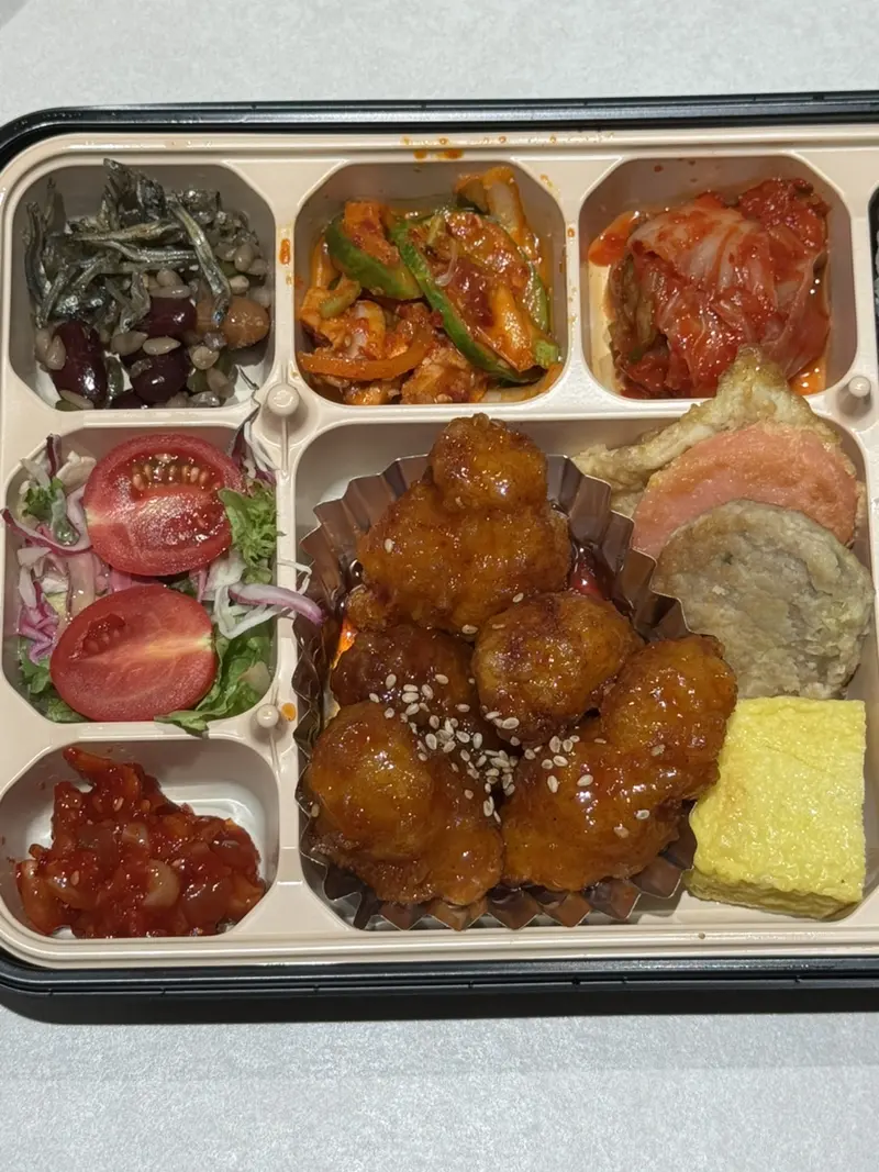 런치바스켓 단체도시락 실제 사진