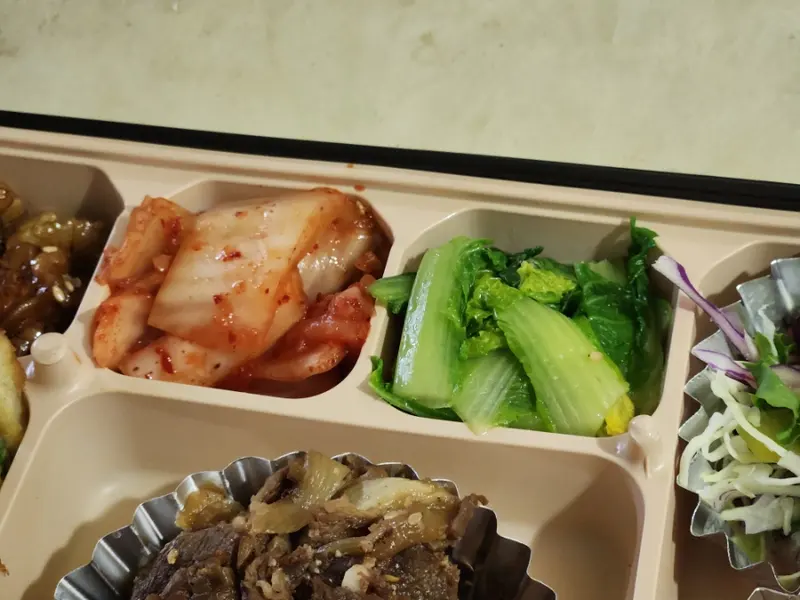 런치바스켓 단체도시락 실제 사진