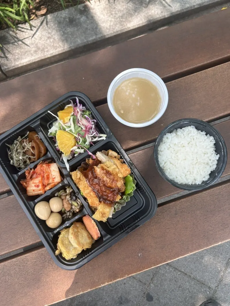런치바스켓 단체도시락 실제 사진