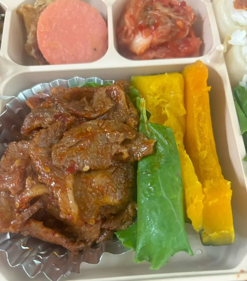 런치바스켓 단체도시락 실제 사진