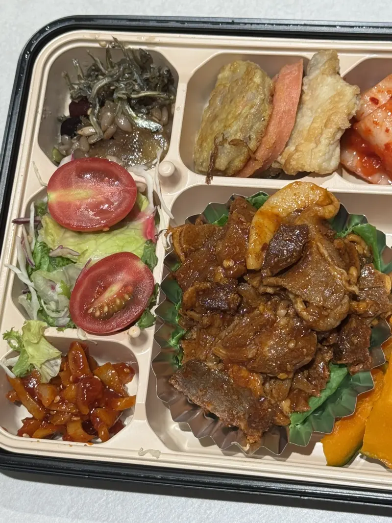 런치바스켓 단체도시락 실제 사진