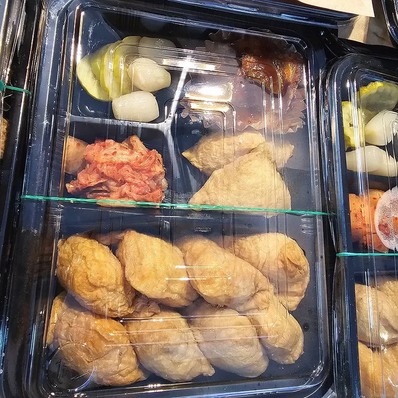 런치바스켓 단체도시락 실제 사진