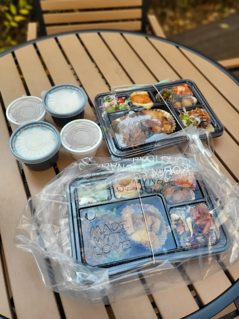 런치바스켓 단체도시락 실제 사진