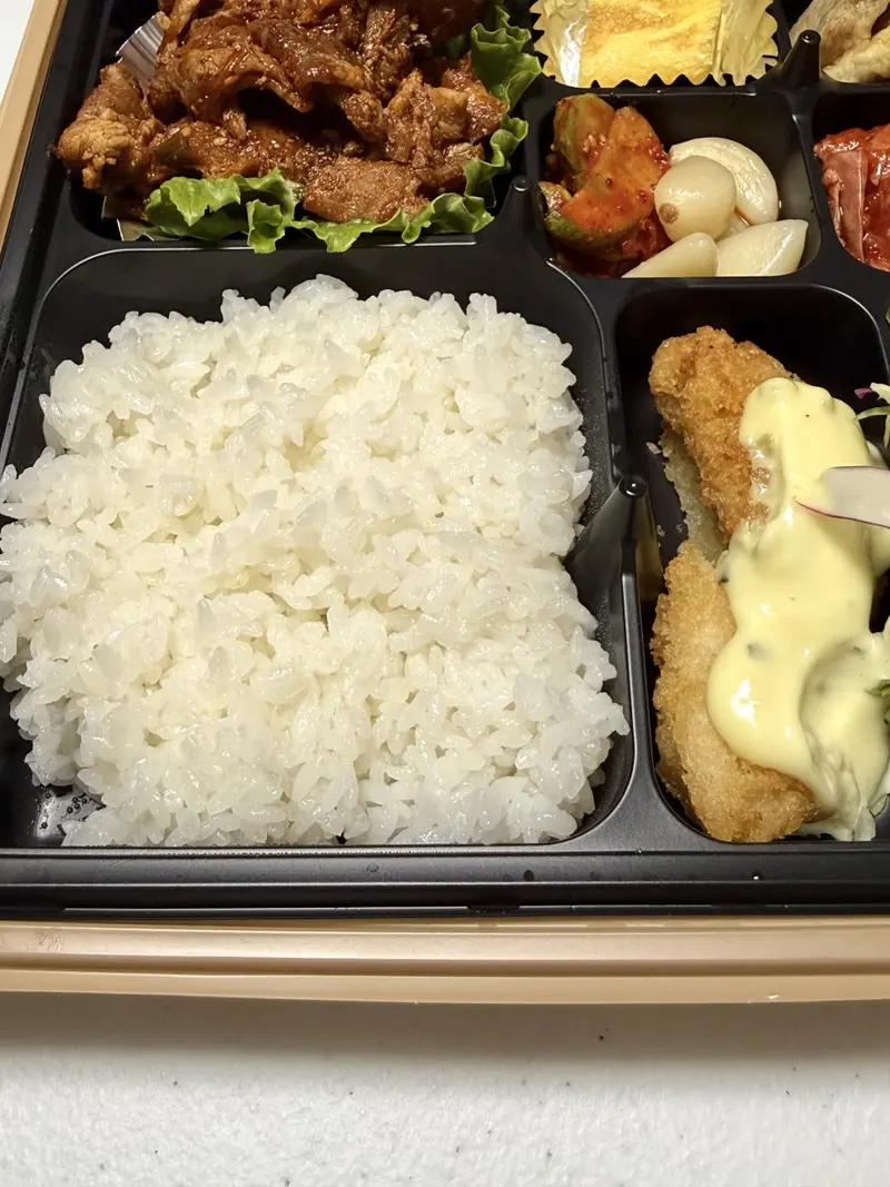 런치바스켓 단체도시락 실제 사진