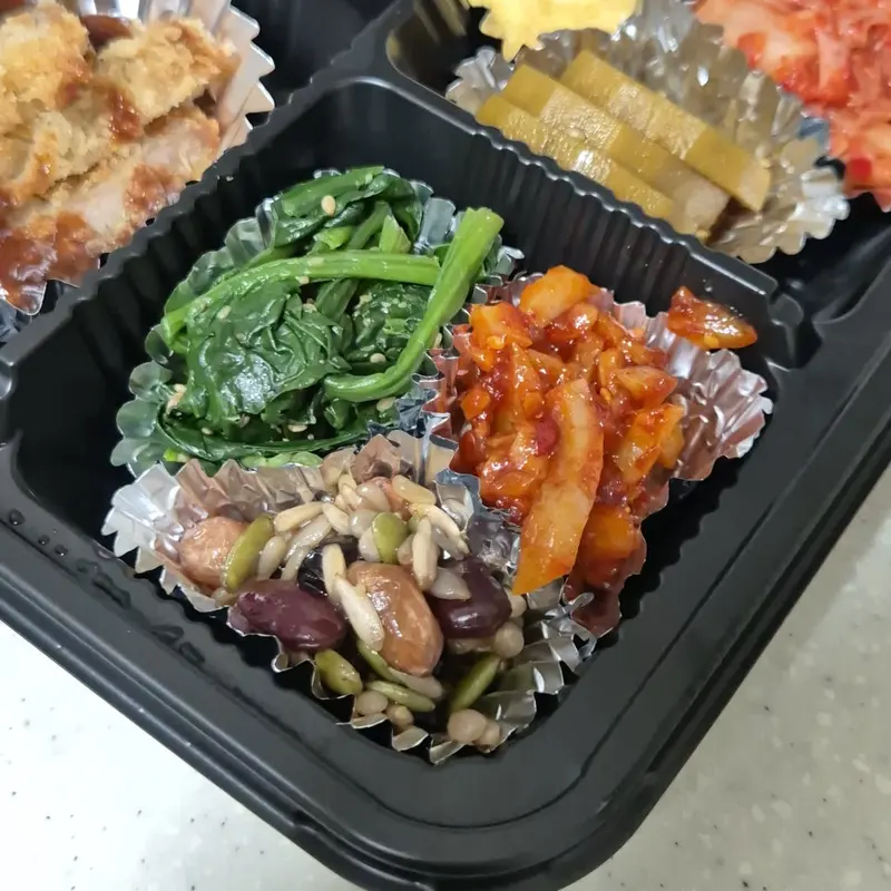 런치바스켓 단체도시락 실제 사진