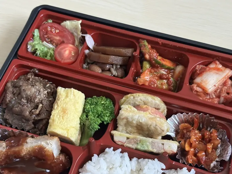 런치바스켓 단체도시락 실제 사진
