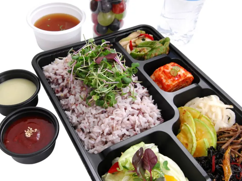 런치바스켓 단체도시락 실제 사진