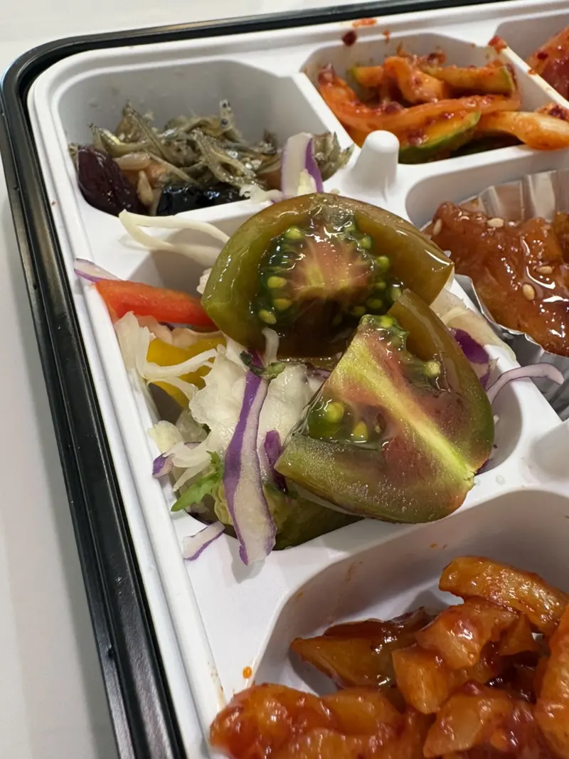 런치바스켓 단체도시락 실제 사진