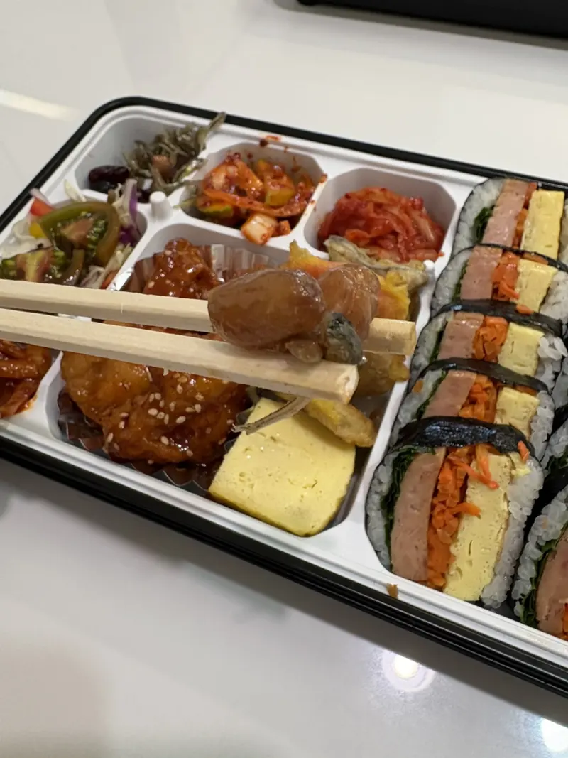 런치바스켓 단체도시락 실제 사진