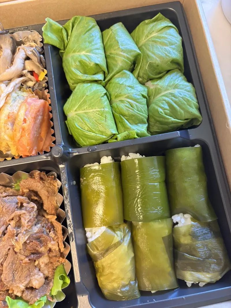 런치바스켓 단체도시락 실제 사진