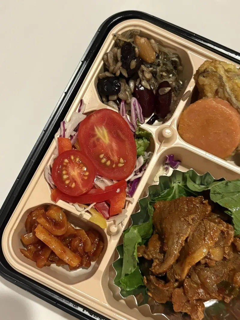 런치바스켓 단체도시락 실제 사진