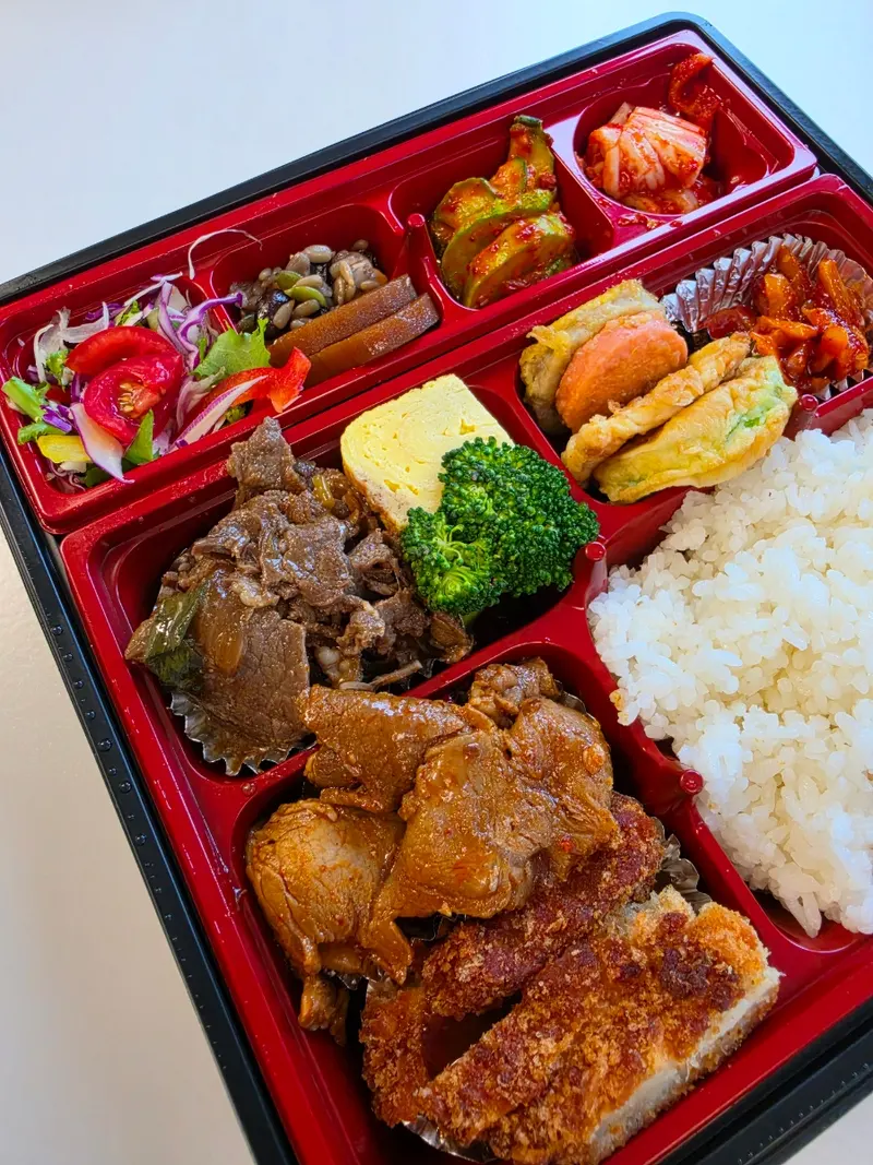 런치바스켓 단체도시락 실제 사진