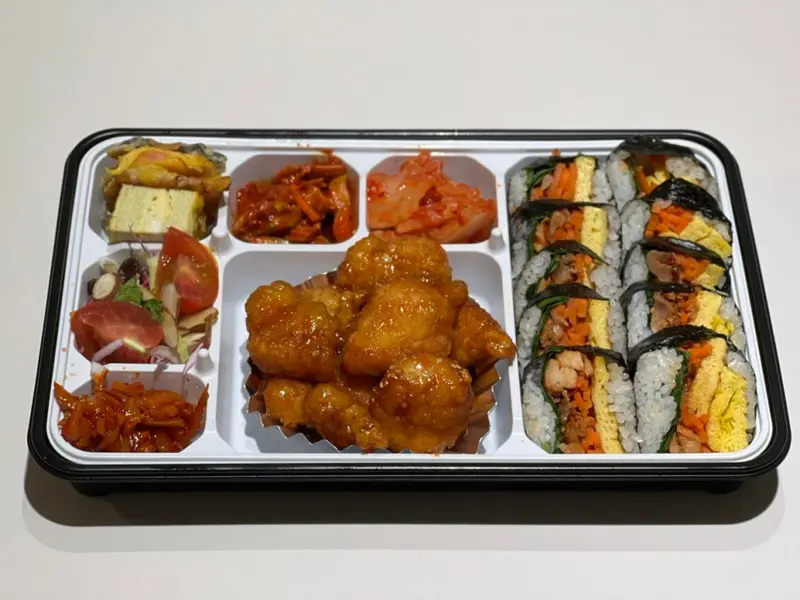 런치바스켓 단체도시락 실제 사진