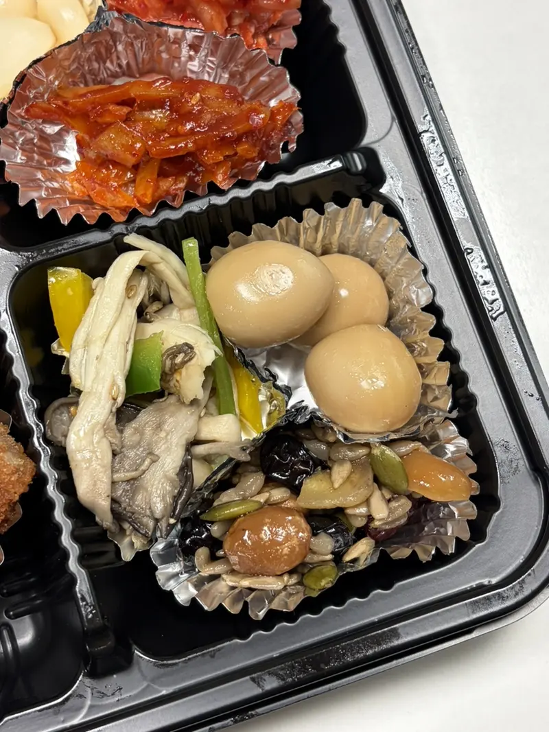 런치바스켓 단체도시락 실제 사진