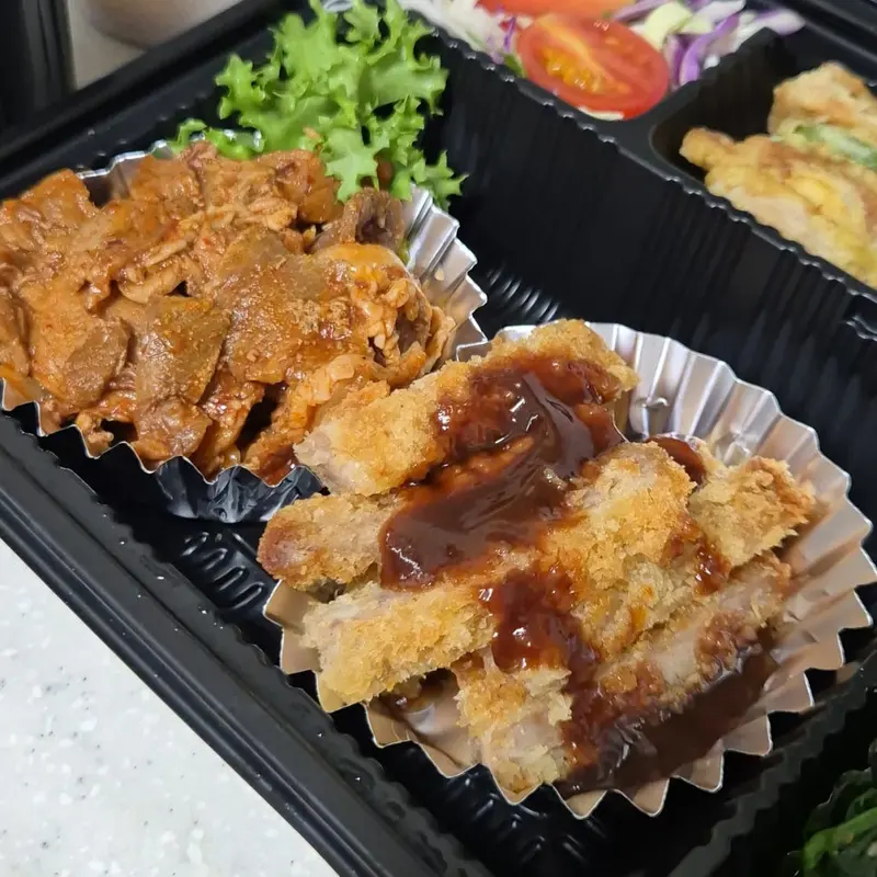 런치바스켓 단체도시락 실제 사진