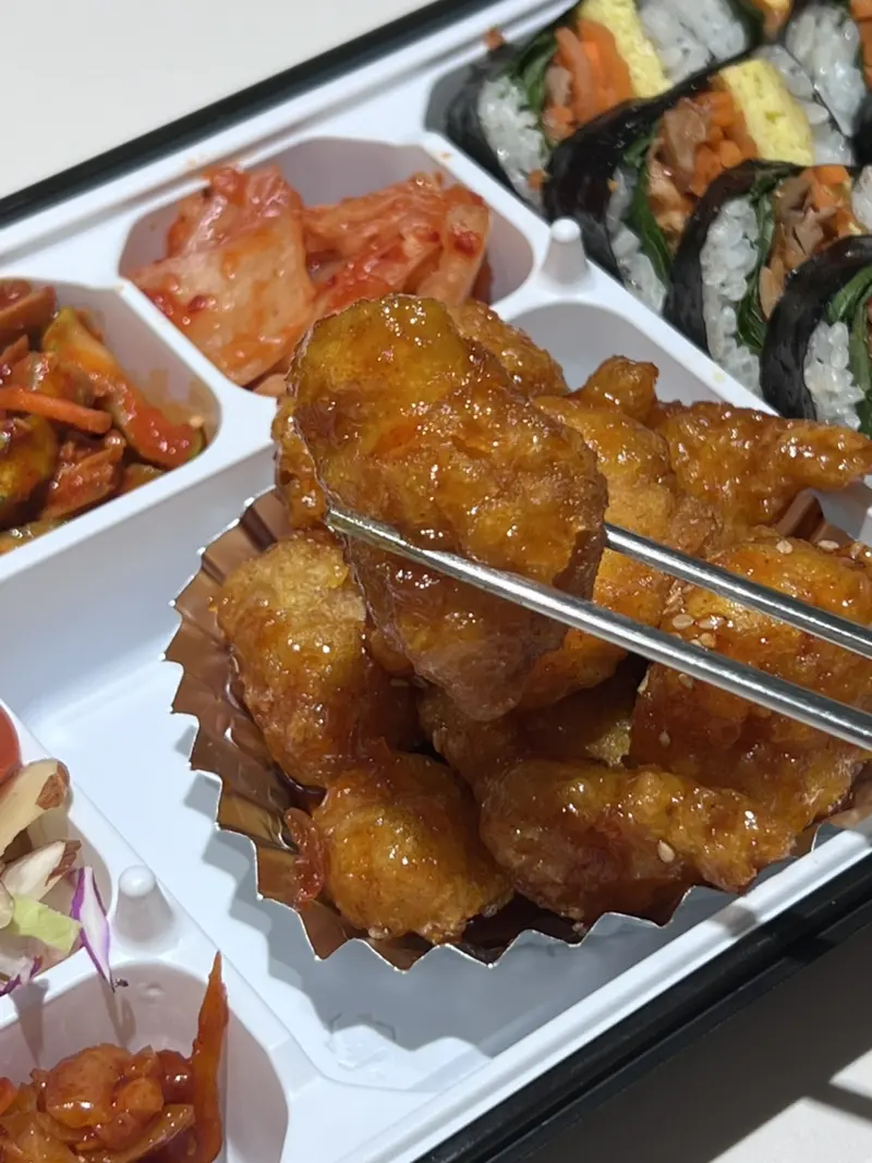 런치바스켓 단체도시락 실제 사진