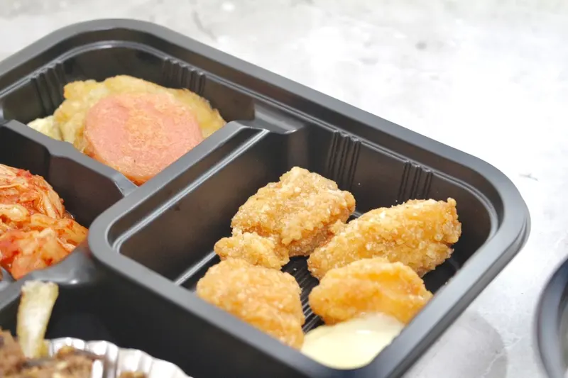 런치바스켓 단체도시락 실제 사진
