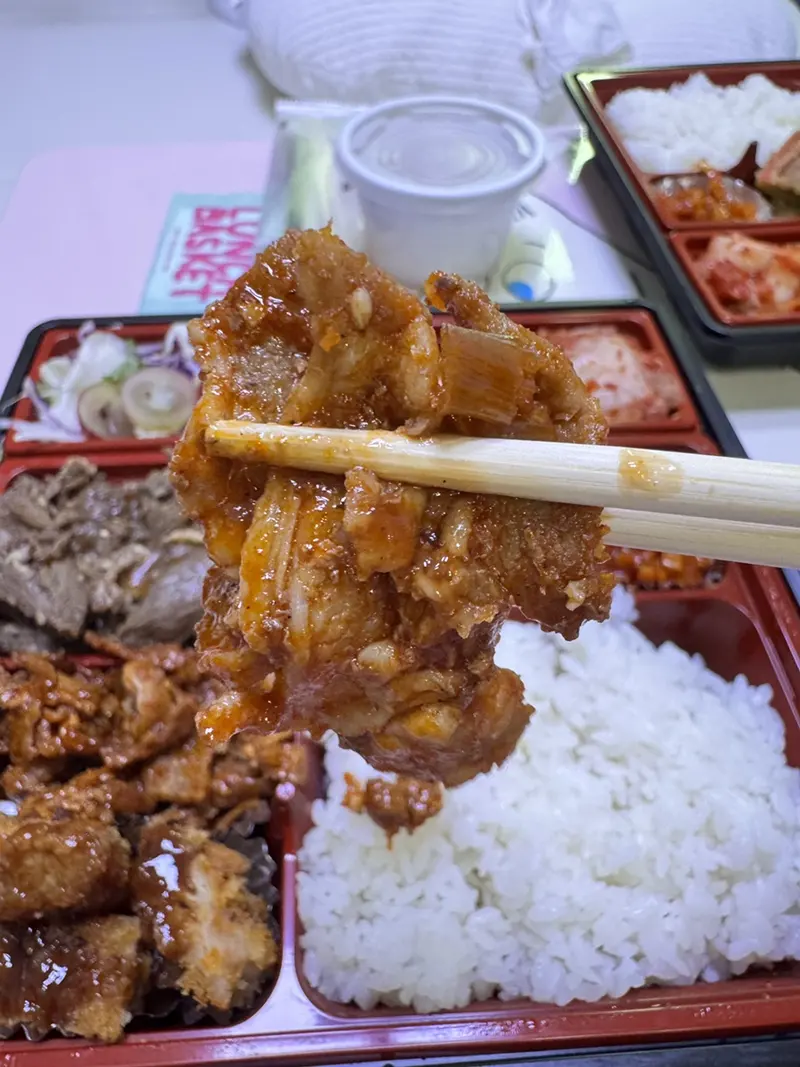 런치바스켓 단체도시락 실제 사진