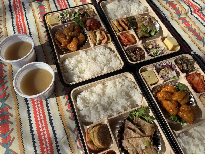 런치바스켓 단체도시락 실제 사진