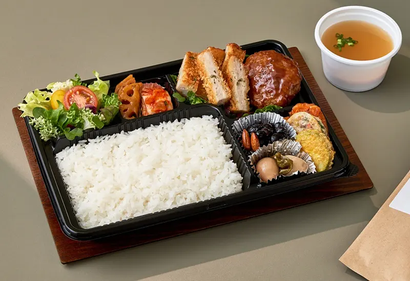 런치바스켓 단체도시락 실제 사진