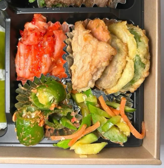 런치바스켓 단체도시락 실제 사진
