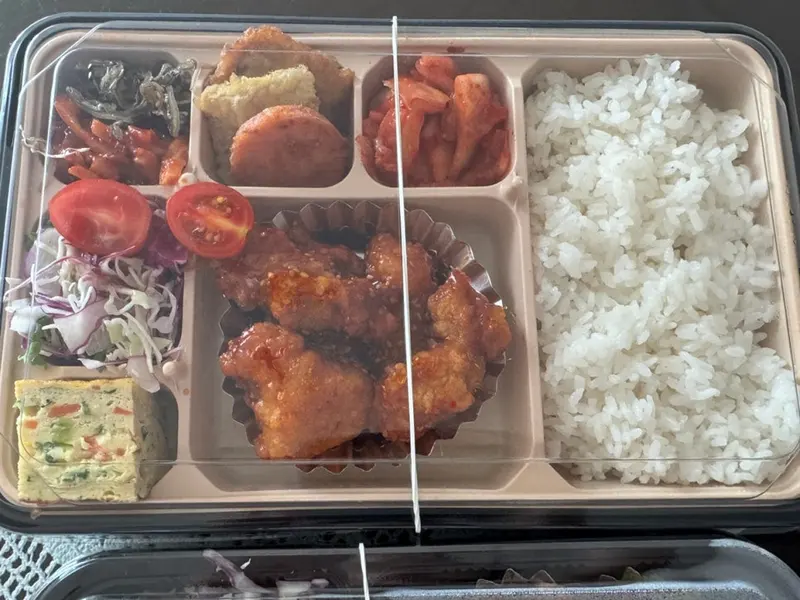런치바스켓 단체도시락 실제 사진