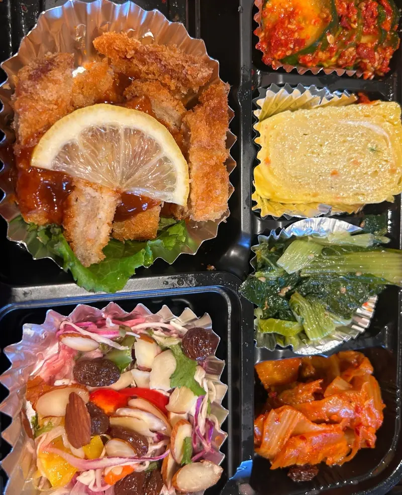 런치바스켓 단체도시락 실제 사진