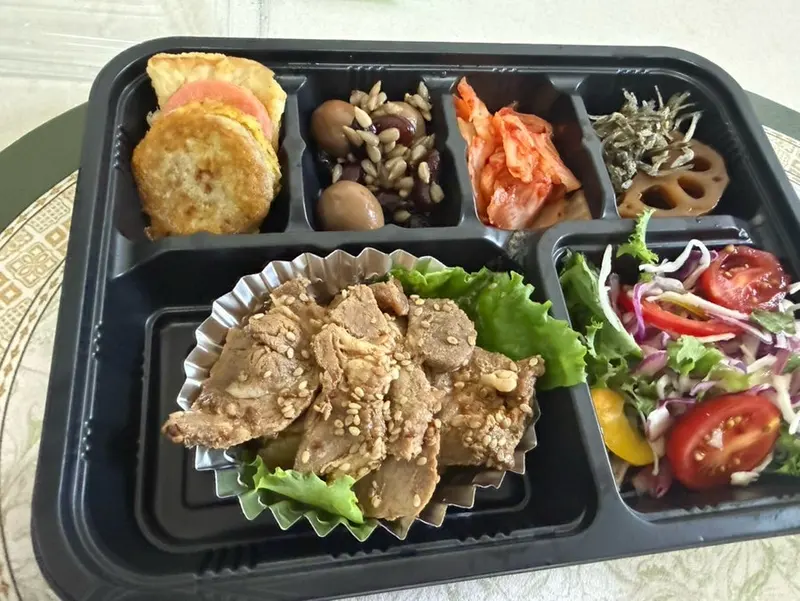 런치바스켓 단체도시락 실제 사진