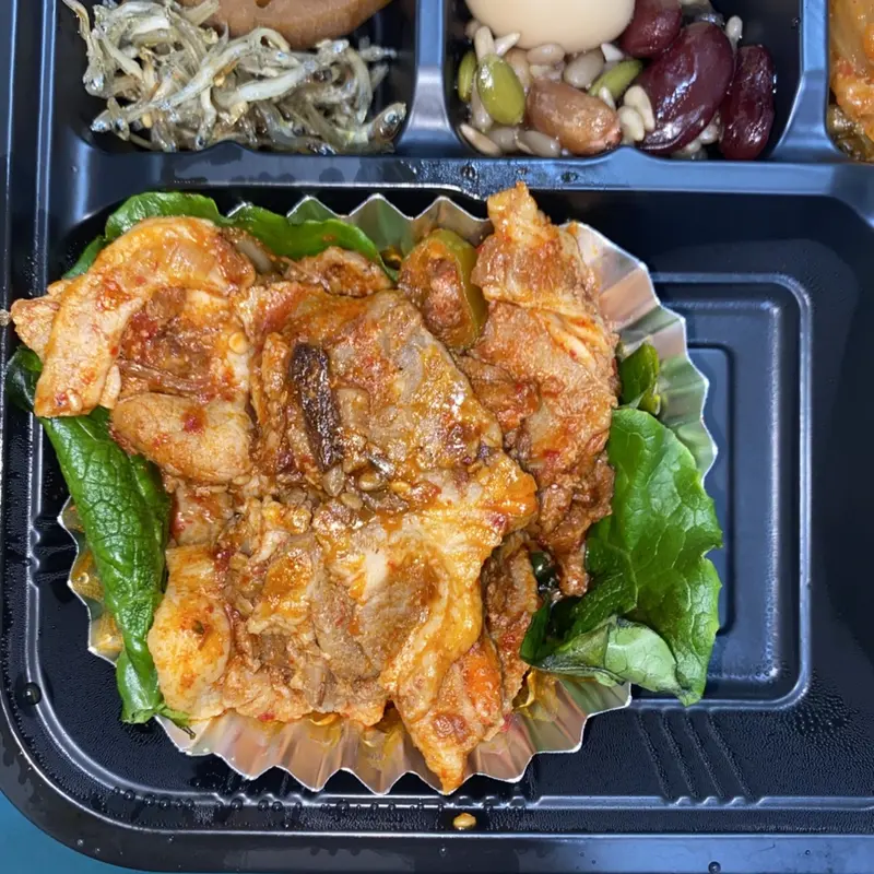 런치바스켓 단체도시락 실제 사진