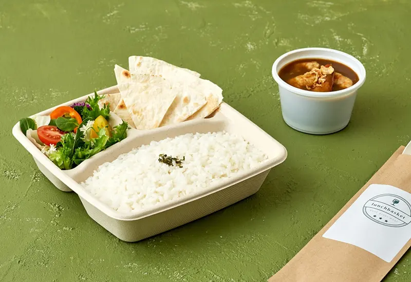런치바스켓 단체도시락 실제 사진
