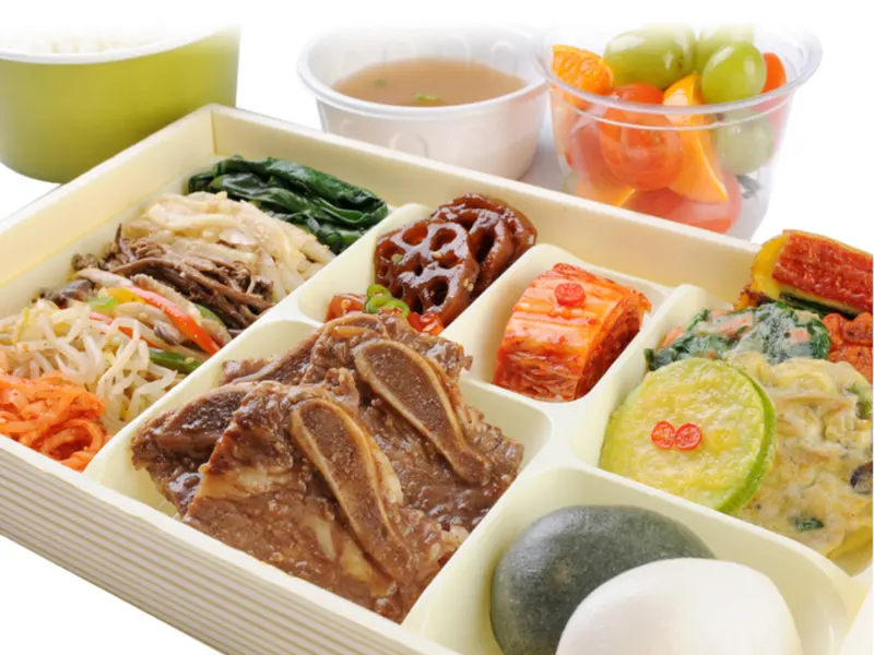 런치바스켓 단체도시락 실제 사진