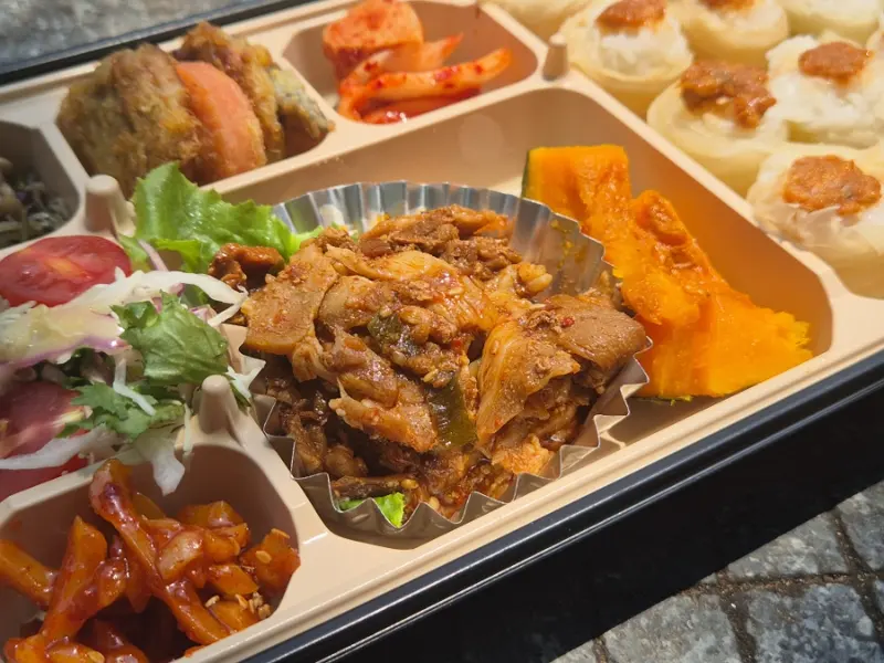 런치바스켓 단체도시락 실제 사진
