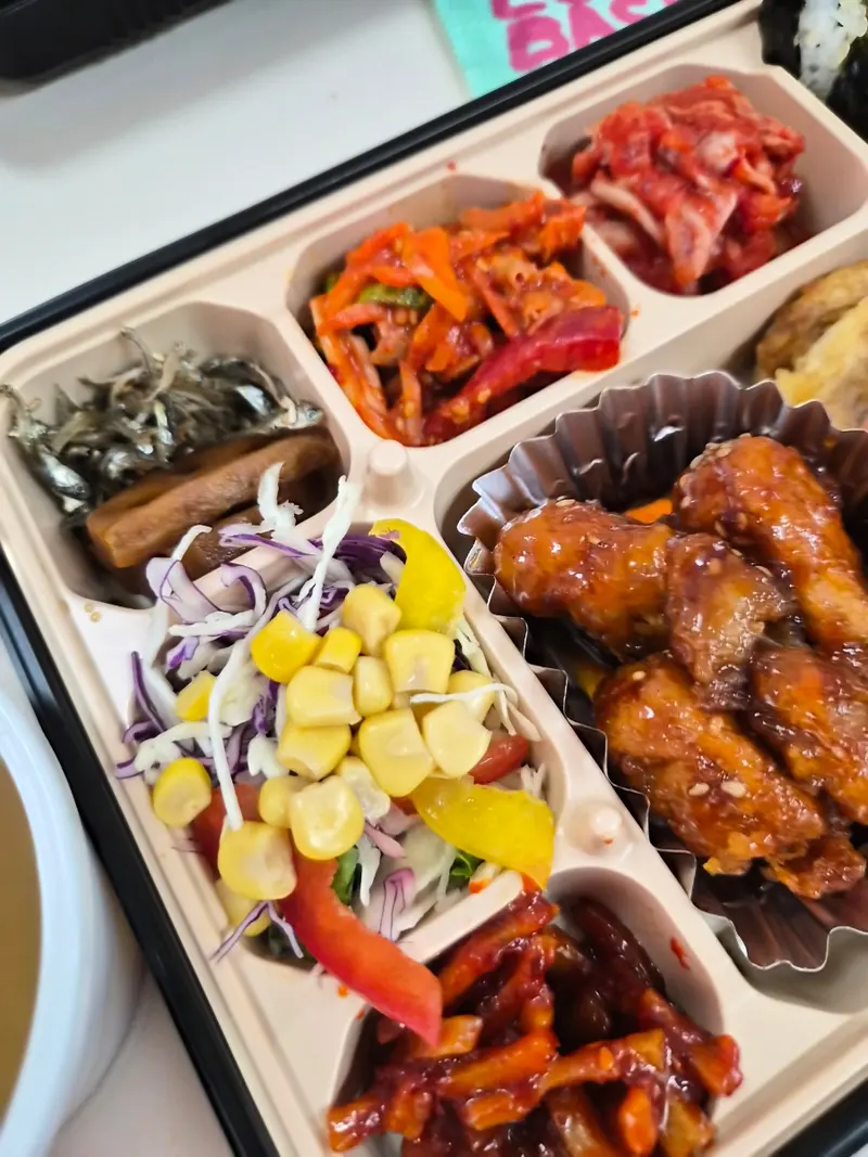 런치바스켓 단체도시락 실제 사진