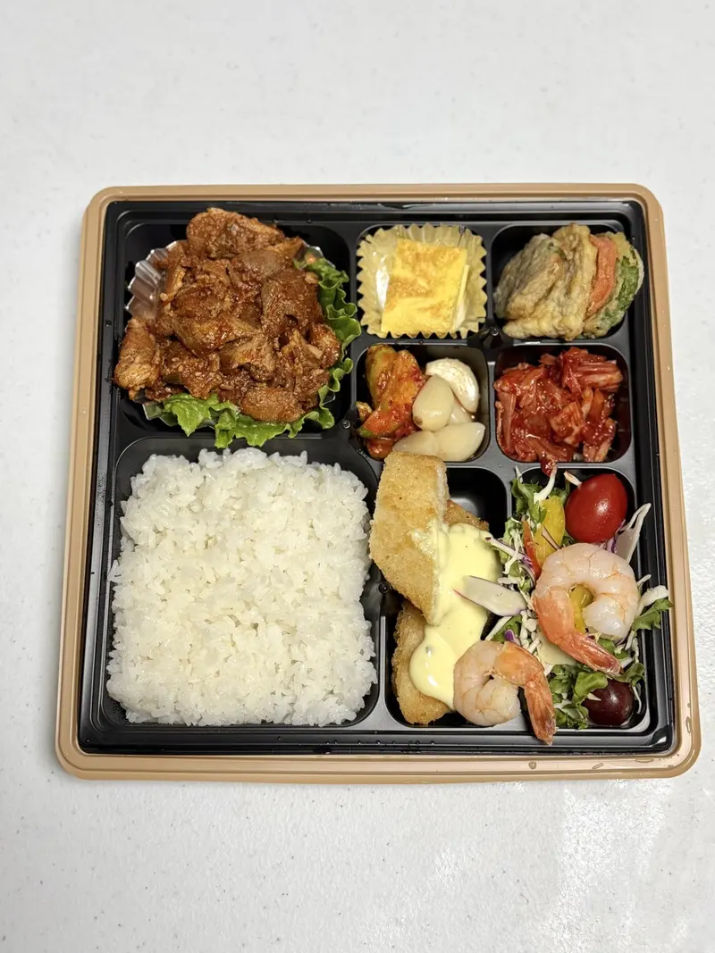 런치바스켓 단체도시락 실제 사진