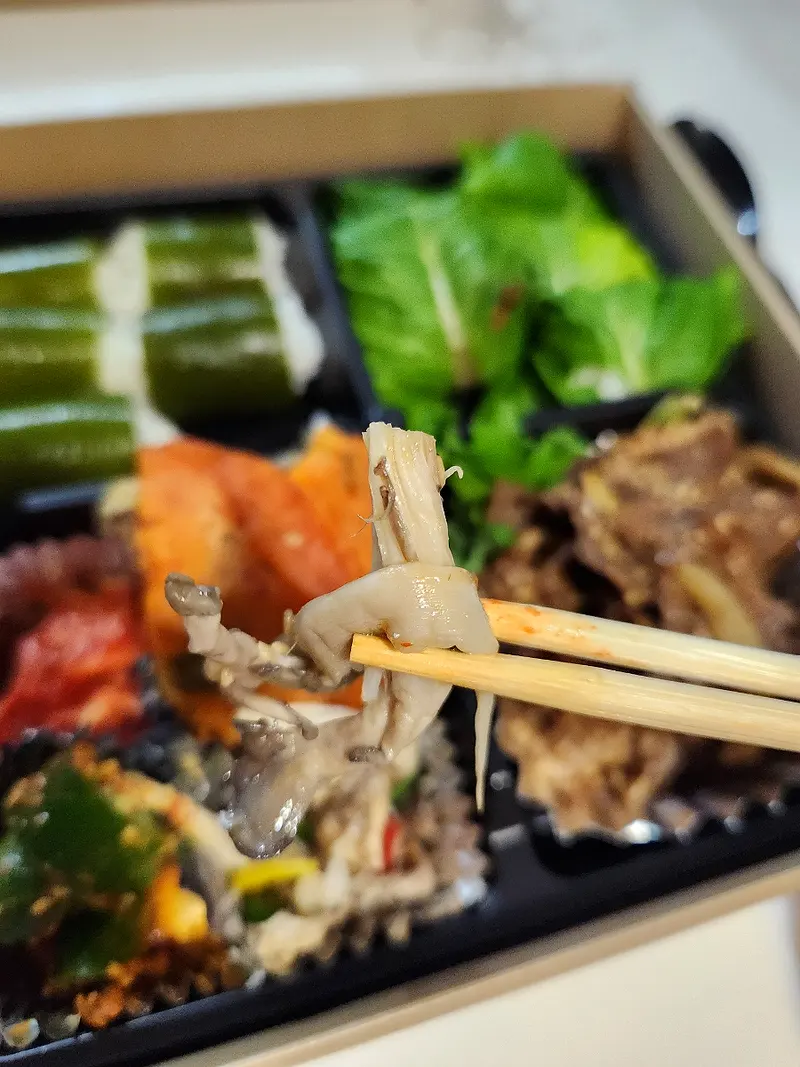 런치바스켓 단체도시락 실제 사진
