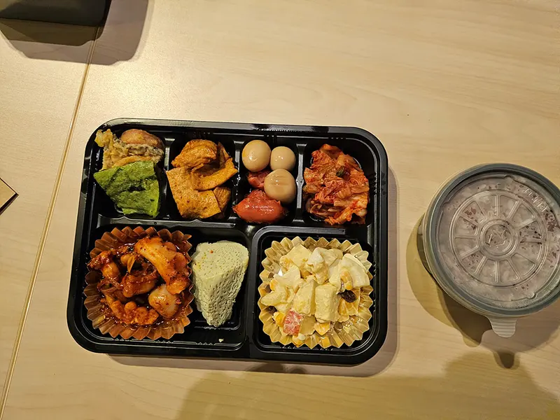 런치바스켓 단체도시락 실제 사진