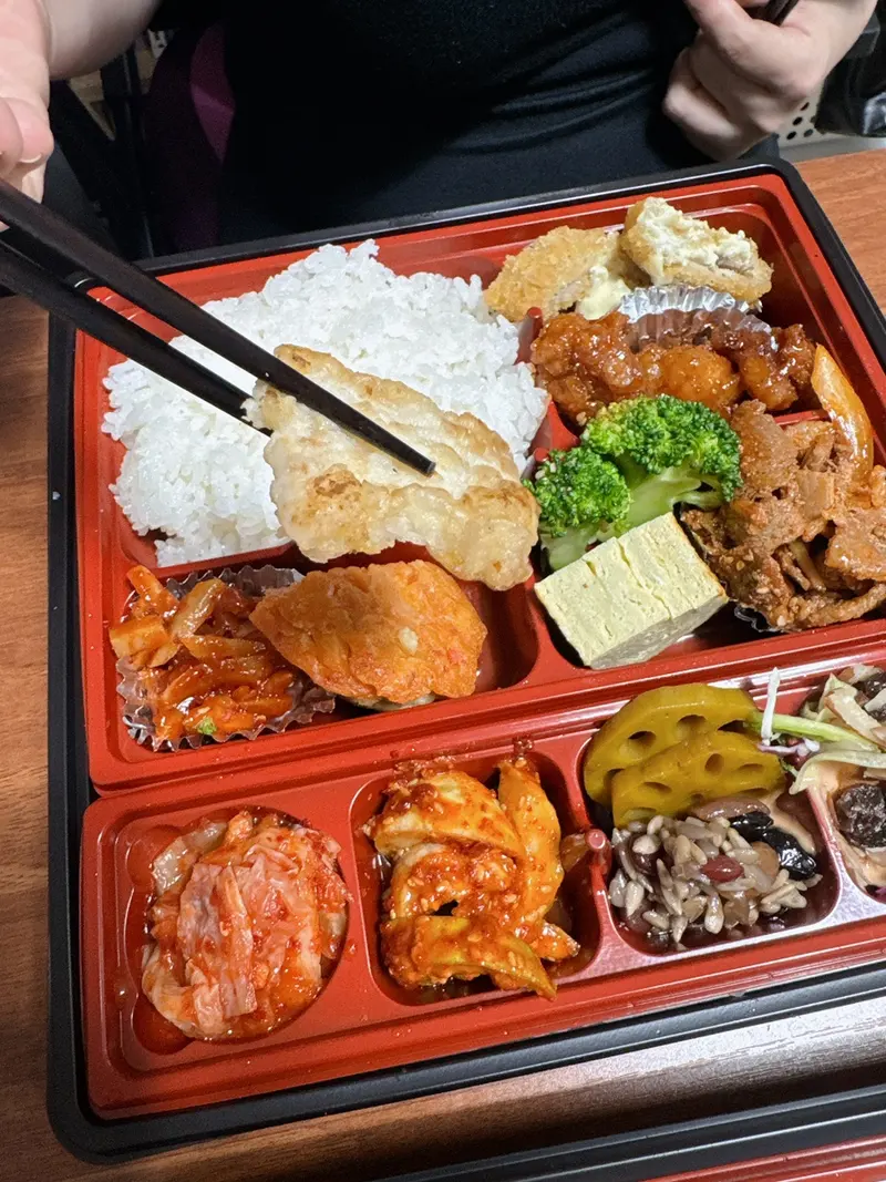 런치바스켓 단체도시락 실제 사진