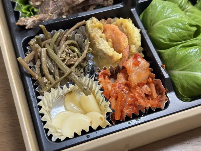 런치바스켓 단체도시락 실제 사진