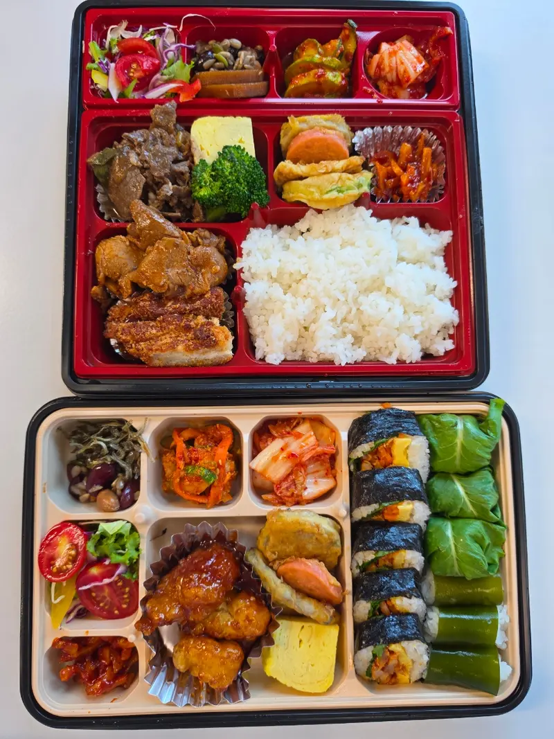 런치바스켓 단체도시락 실제 사진