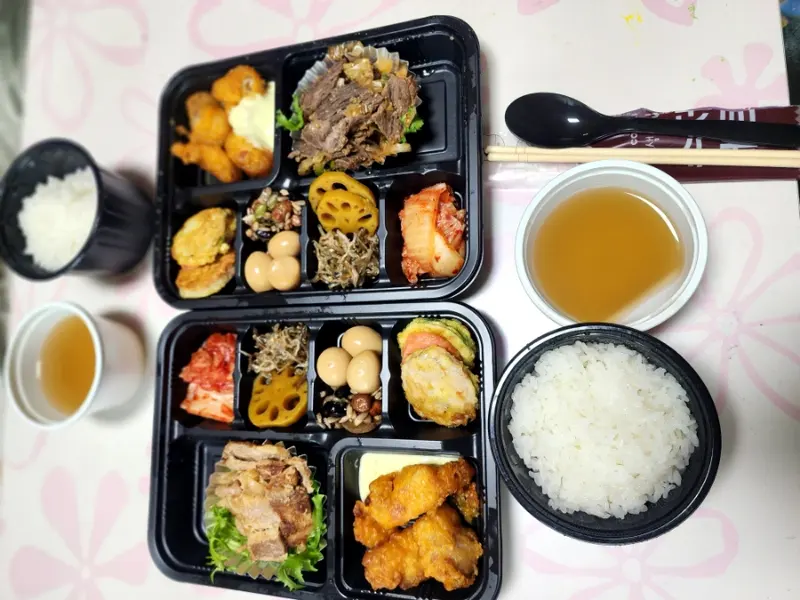 런치바스켓 단체도시락 실제 사진