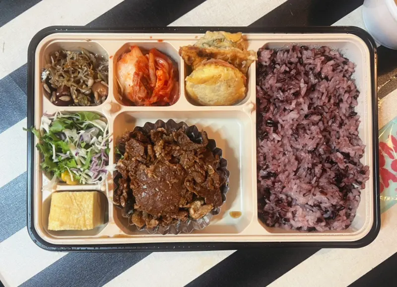 런치바스켓 단체도시락 실제 사진