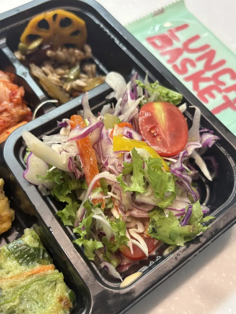 런치바스켓 단체도시락 실제 사진